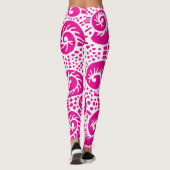 Leggings Doodle de coquille d'escargot 47 (Dos)