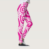 Leggings Doodle de coquille d'escargot 47 (Droite)