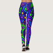 Leggings Doodle spatial #2 (Dos)