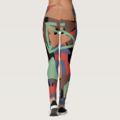 Leggings Doodle triangle 45 (Dos)
