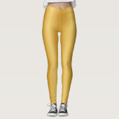 Leggings D'or brillant (Devant)