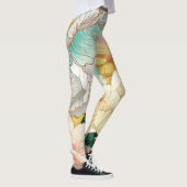 Leggings d'or turquoise japonais (Droite)