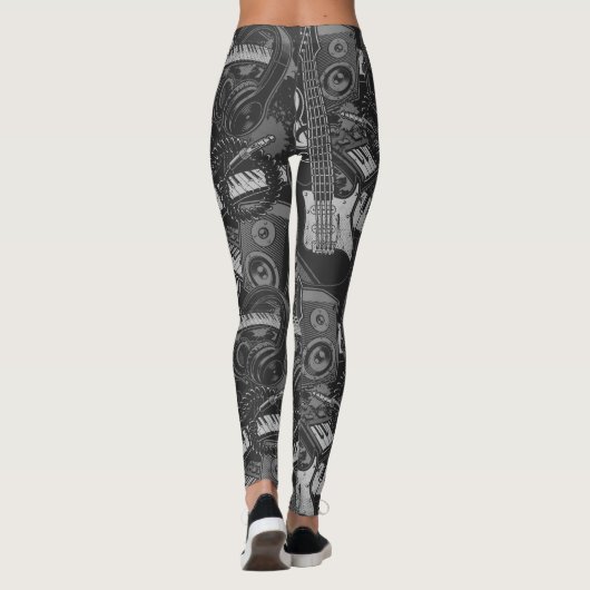 leggings d'orchestre fou (Dos)
