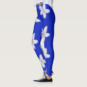 Leggings d'orchidée bleu ardoise foncée (Gauche)