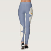 Leggings d'orchidée gris ardoise (Dos)