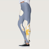 Leggings d'orchidée gris ardoise (Gauche)