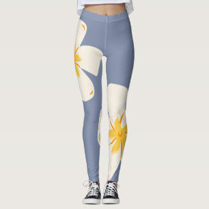 Leggings d'orchidée gris ardoise