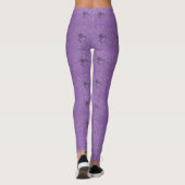Leggings Dot Art Black Widow Spider en Web (Dos)