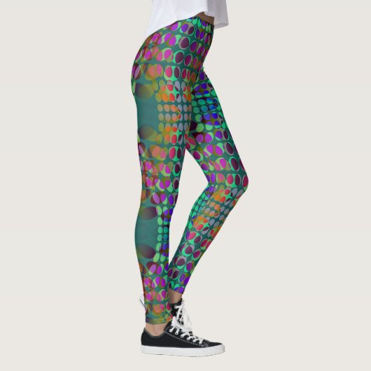 Leggings Dotée - Orderly Chaos Fond d'écran couleur (Droite)