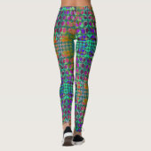 Leggings Dotée - Orderly Chaos Fond d'écran couleur (Dos)