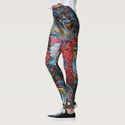 Leggings Double dragon (Gauche)