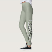 Leggings Double Infinity noir & blanc + vos idées (Gauche)