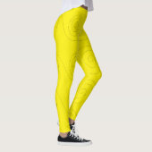 Leggings double spirale jaune (Droite)