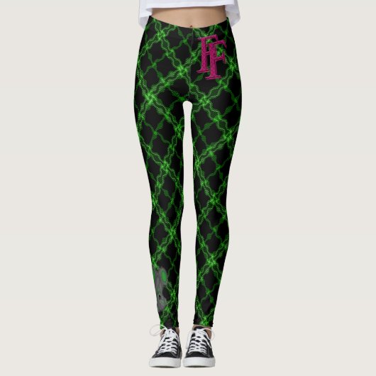 Leggings Douces Rêves-FerretFatale (Devant)