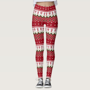 Leggings Douceur moche serré Angels de Hygge Coeurs Noël