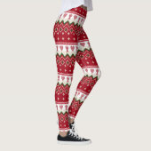 Leggings Douceur moche serré Angels de Hygge Coeurs Noël (Droite)