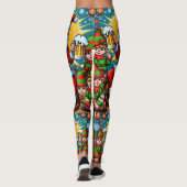 Leggings Douleur de Noël moche (Dos)