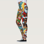 Leggings Douleur de Noël moche (Gauche)