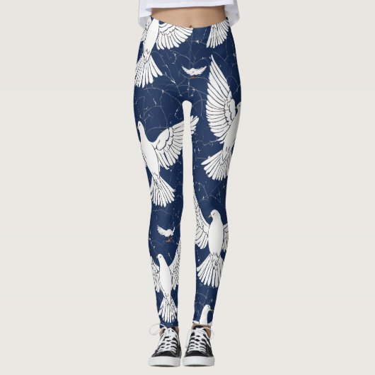 LEGGINGS DOVE FLYING (Devant)