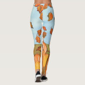 Leggings Doxie Action de grâce (Dos)