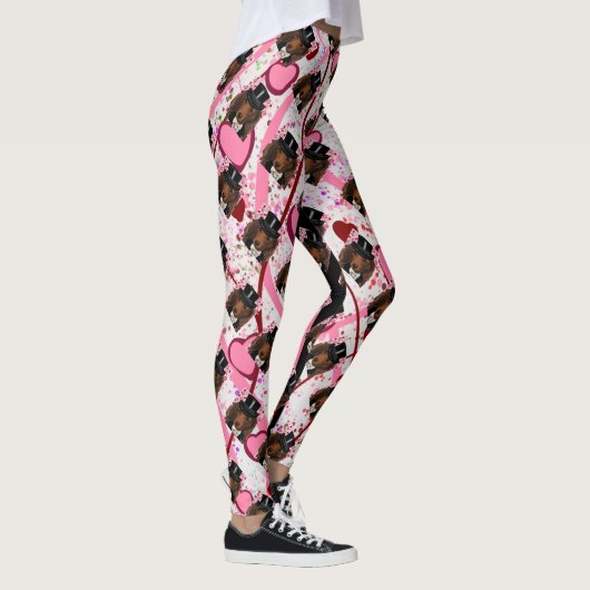 LEGGINGS DOXIE ROUX AUX CHEVEUX LONGS (Droite)