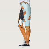 Leggings Doxie Thanksgiving (Gauche)