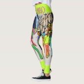 Leggings Doxie Town Chicago (Gauche)