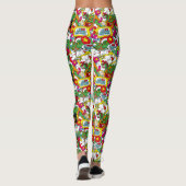 Leggings Dr. Seuss | Grinch Motif Coloré (Dos)