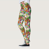 Leggings Dr. Seuss | Grinch Motif Coloré (Gauche)