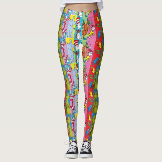 Leggings Dr. Seuss | Tranche de personnage (Devant)