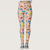 Leggings Dr Seuss | Un poisson deux Motifs de poisson (Devant)