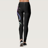 Leggings Dragon, black (Dos)