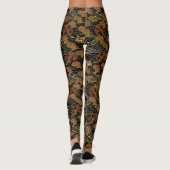 Leggings Dragon Caché Traditionnel Oriental (Dos)