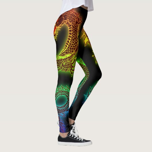 Leggings Dragon coloré (Droite)