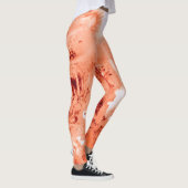 Leggings Dragon de corail/rouille (Droite)