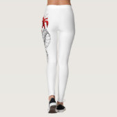Leggings Dragon de style japonais (Dos)
