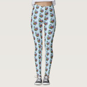 Leggings Dragon d'eau chinois Poisson Koi (Devant)