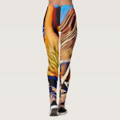Leggings Dragon du désert (Dos)