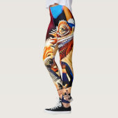Leggings Dragon du désert (Gauche)