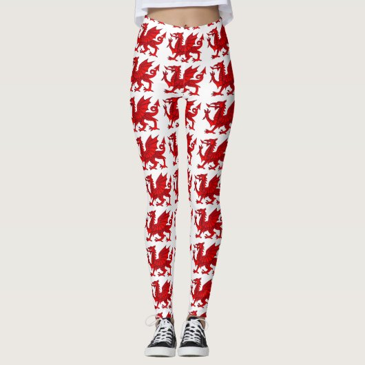 Leggings Dragon gallois à effet de chou (Devant)