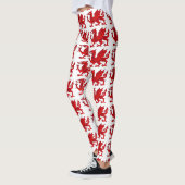Leggings Dragon gallois à effet de chou (Gauche)
