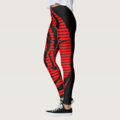 Leggings Dragon rouge (Gauche)