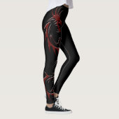 LEGGINGS DRAGON ROUGE ANNÉE DU DRAGON (Droite)