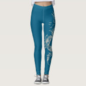 Leggings Dragon sketch (Devant)
