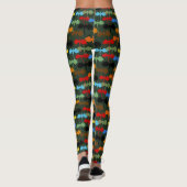 Leggings Dragons Green Flight Imaginaire (Dos)