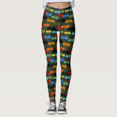 Leggings Dragons Green Flight Imaginaire (Devant)