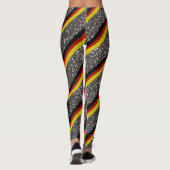 Leggings Drapeau à rayures allemand (Dos)