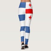 Leggings Drapeau Adjara Patriotique (Dos)