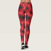 Leggings drapeau albanais modèle 2 (Dos)