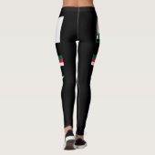 Leggings Drapeau Algérie (Dos)